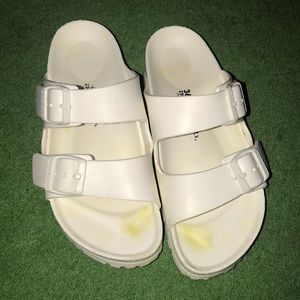 Eva White Birkenstock’s
